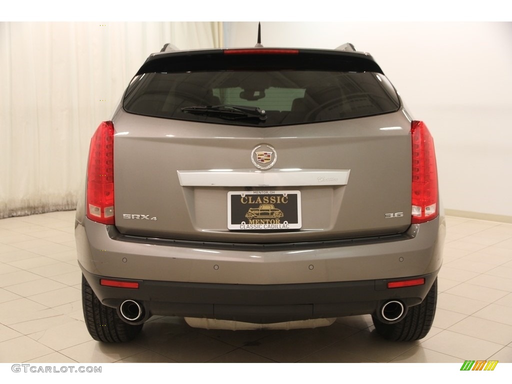 2012 SRX Luxury AWD - Mocha Steel Metallic / Shale/Ebony photo #16