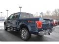 2017 Blue Jeans Ford F150 Lariat SuperCrew 4X4  photo #30