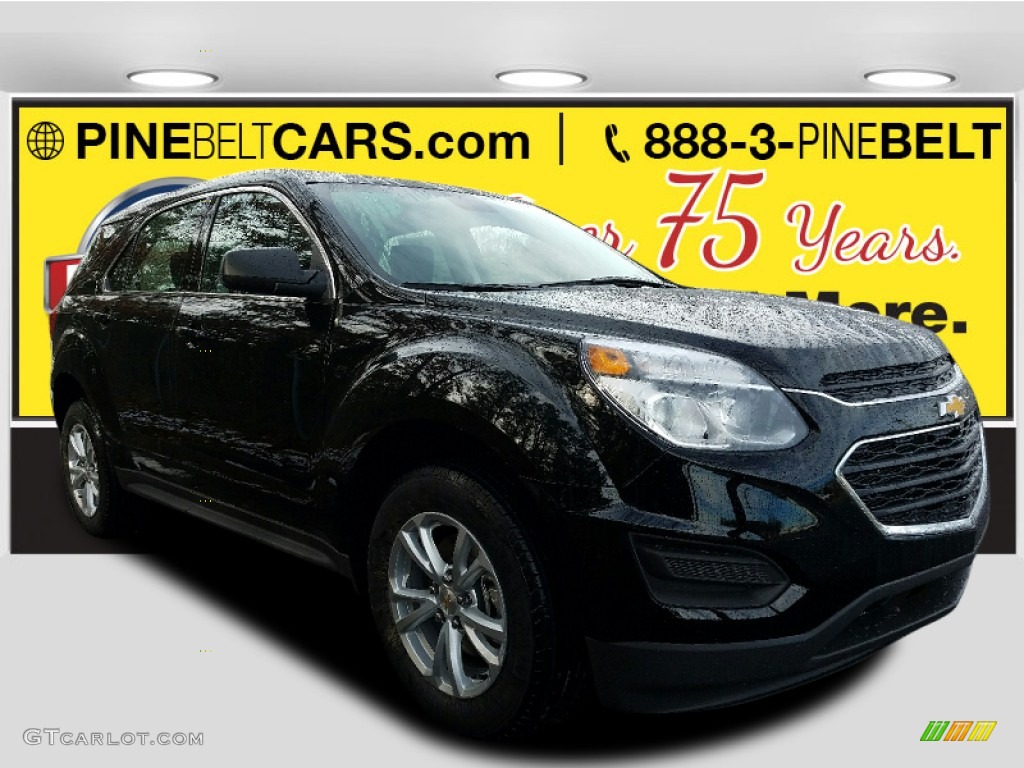 Black Chevrolet Equinox