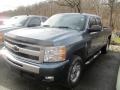 2013 Blue Granite Metallic Chevrolet Silverado 2500HD LT Crew Cab 4x4  photo #3