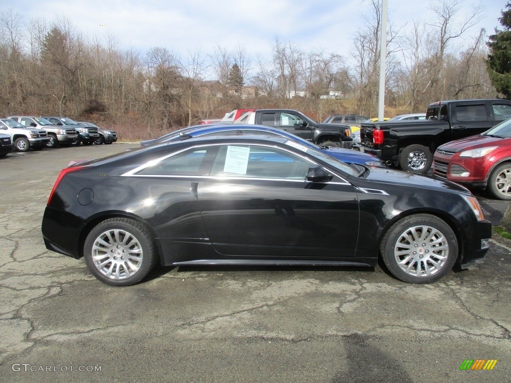 2012 CTS 4 AWD Coupe - Black Diamond Tricoat / Ebony/Ebony photo #3