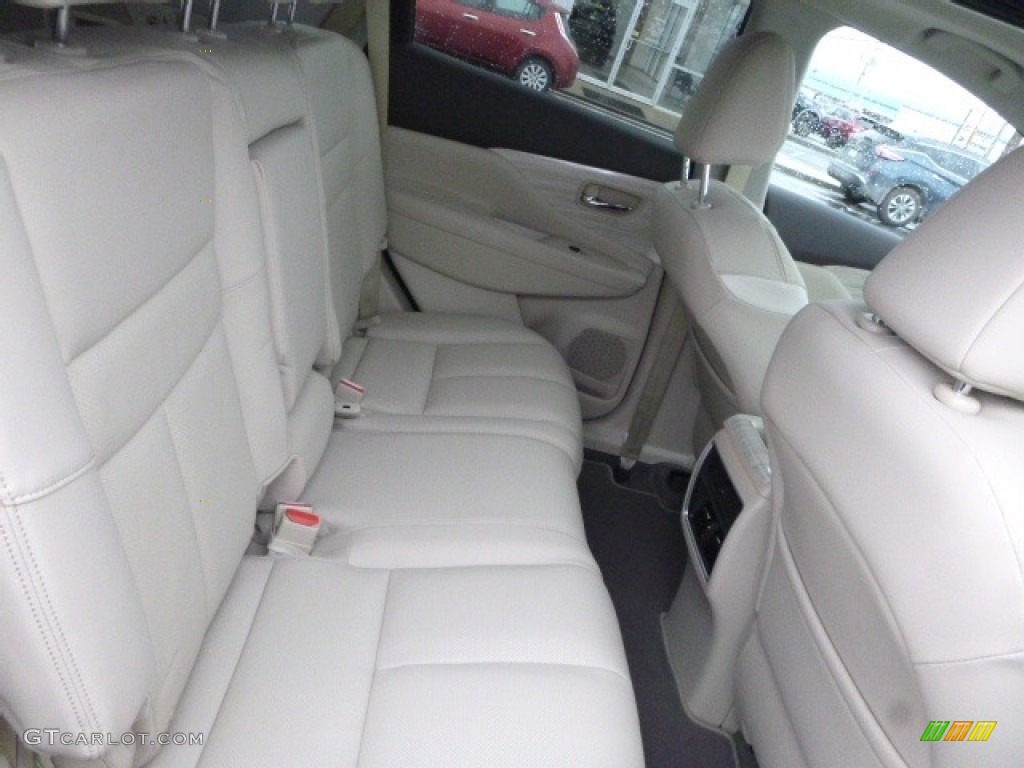 2017 Nissan Murano SL AWD Rear Seat Photo #118058787