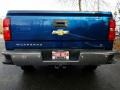 2017 Deep Ocean Blue Metallic Chevrolet Silverado 1500 LT Crew Cab 4x4  photo #5