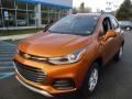 2017 Orange Burst Metallic Chevrolet Trax LT AWD  photo #11