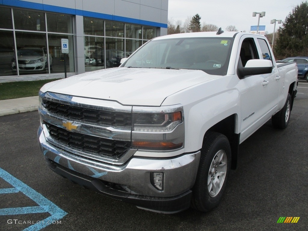 2017 Silverado 1500 LT Double Cab 4x4 - Summit White / Jet Black photo #10