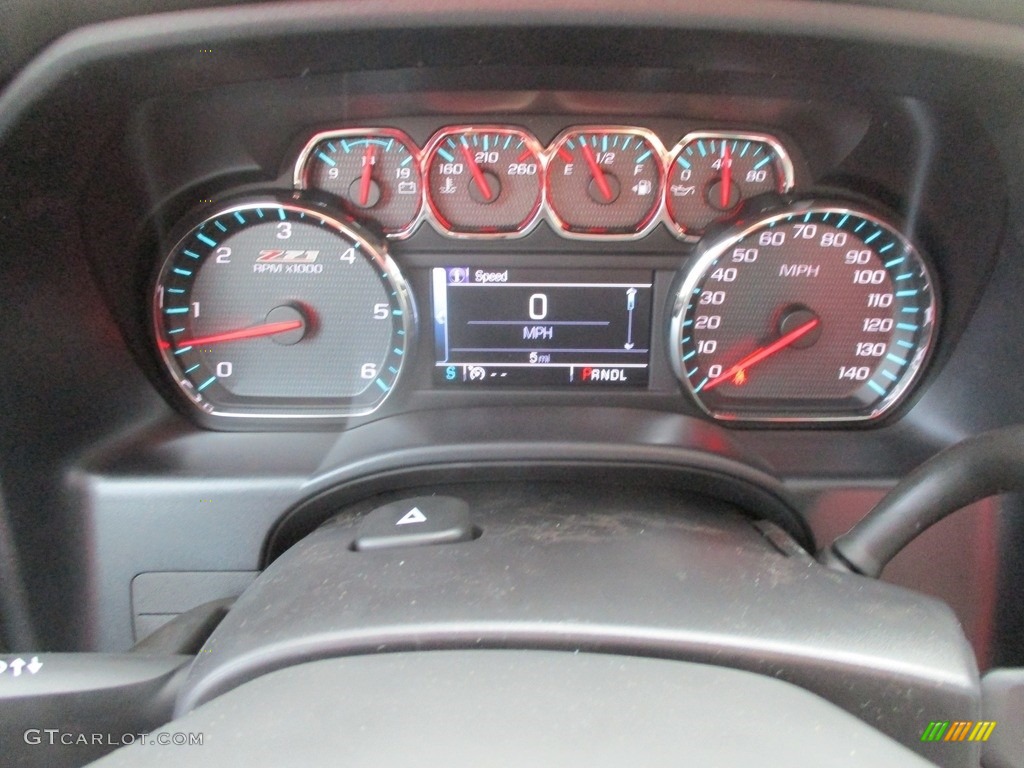 2017 Silverado 1500 LTZ Double Cab 4x4 - Black / Jet Black photo #20