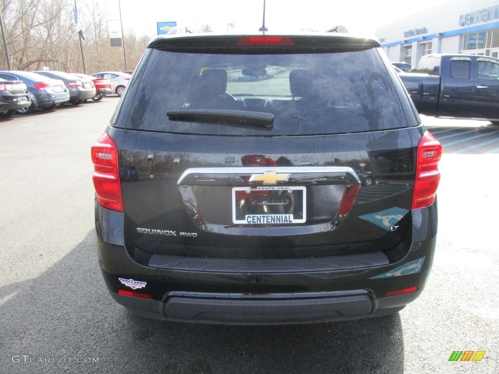 2017 Equinox LT AWD - Black / Jet Black photo #5