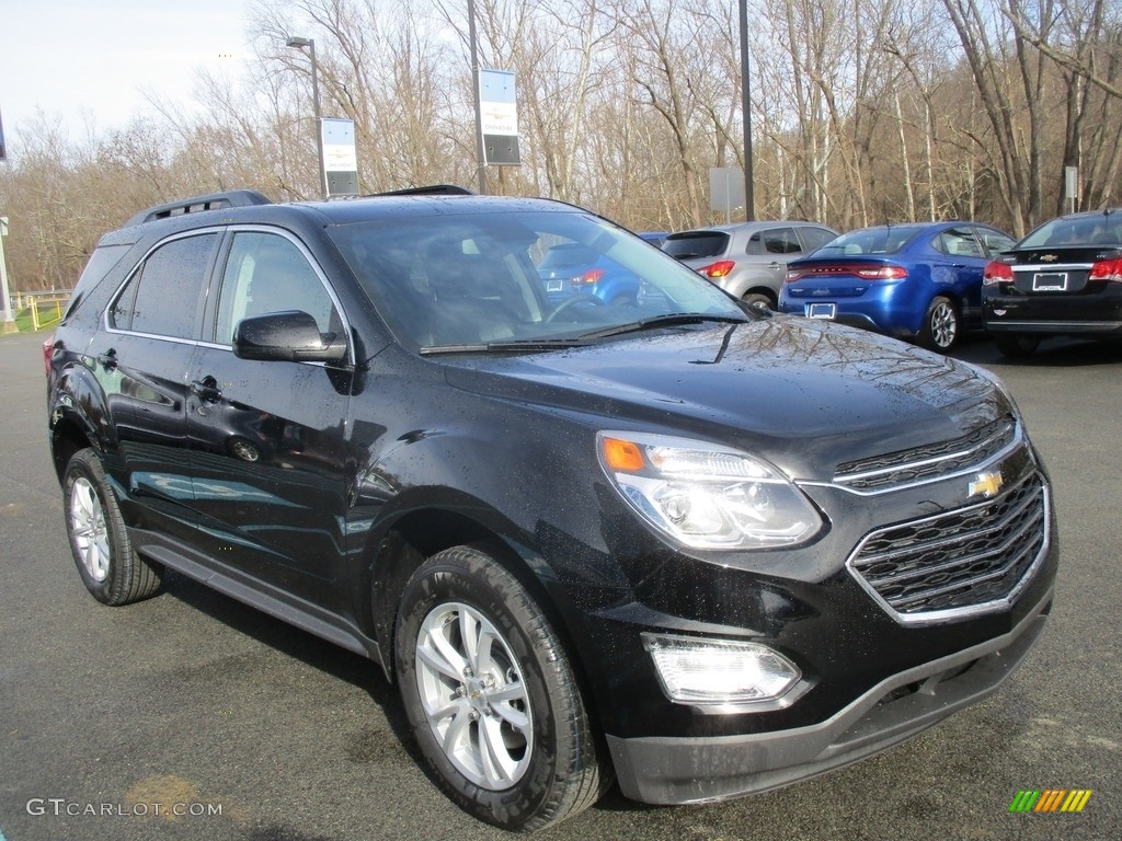 2017 Equinox LT AWD - Black / Jet Black photo #9