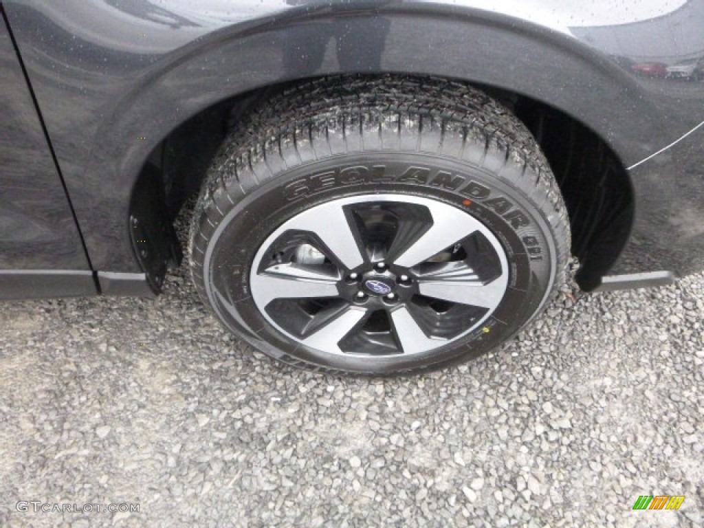 2017 Forester 2.5i - Dark Gray Metallic / Gray photo #2