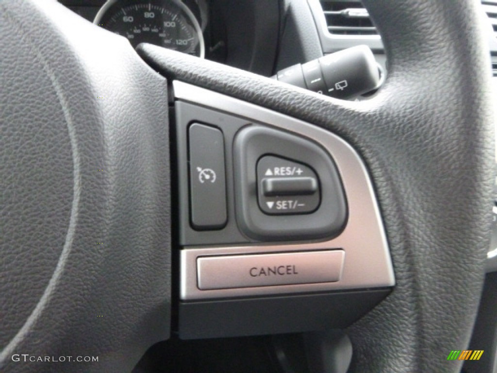 2017 Forester 2.5i - Dark Gray Metallic / Gray photo #16