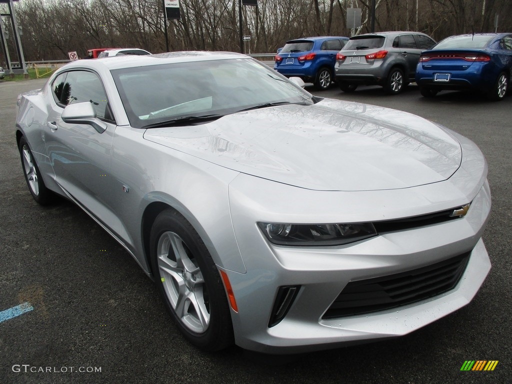 Silver Ice Metallic 2017 Chevrolet Camaro LT Coupe Exterior Photo #118060227