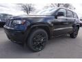 2017 Diamond Black Crystal Pearl Jeep Grand Cherokee Laredo  photo #1