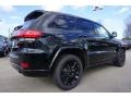 2017 Diamond Black Crystal Pearl Jeep Grand Cherokee Laredo  photo #3