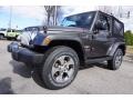 2017 Granite Crystal Metallic Jeep Wrangler Sahara 4x4  photo #1