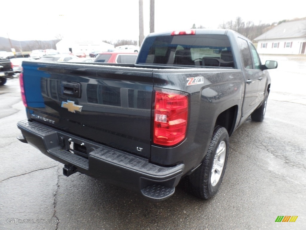 2017 Silverado 1500 LT Crew Cab 4x4 - Graphite Metallic / Jet Black photo #7