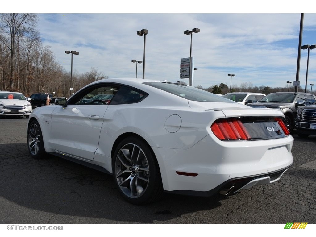 2017 Mustang GT Premium Coupe - Oxford White / Dark Saddle photo #19