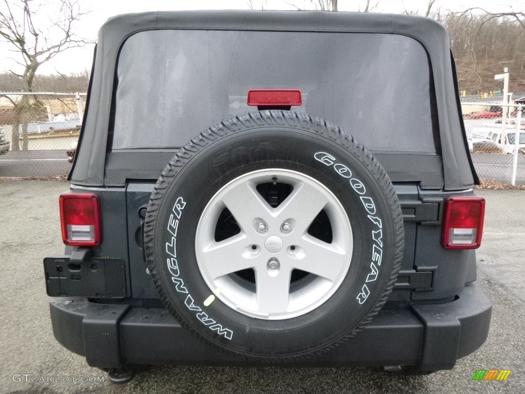 2017 Wrangler Sport 4x4 - Rhino / Black photo #4