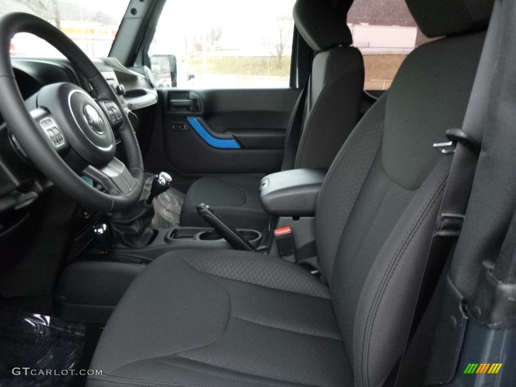 2017 Wrangler Sport 4x4 - Rhino / Black photo #11