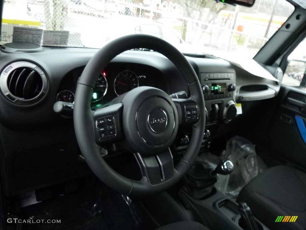 2017 Wrangler Sport 4x4 - Rhino / Black photo #13