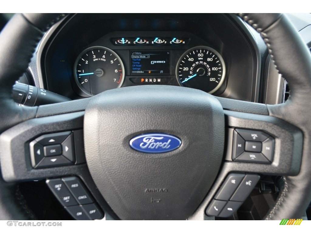 2017 F150 XLT SuperCrew - Lightning Blue / Black photo #22