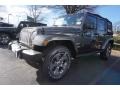 2017 Granite Crystal Metallic Jeep Wrangler Unlimited Sahara 4x4  photo #1