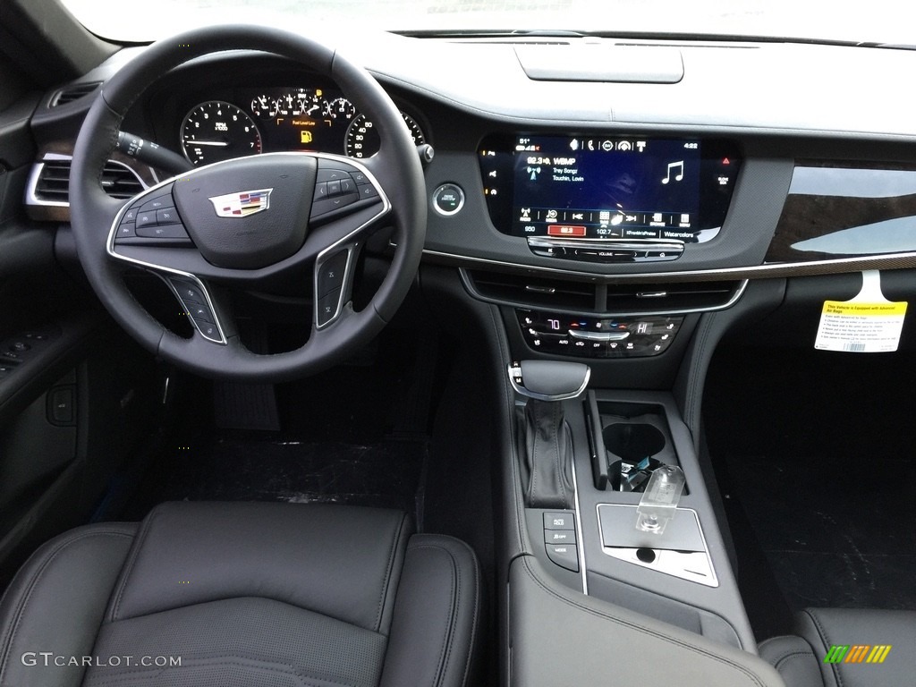 2017 Cadillac CT6 3.6 Luxury AWD Sedan Jet Black Dashboard Photo #118067205