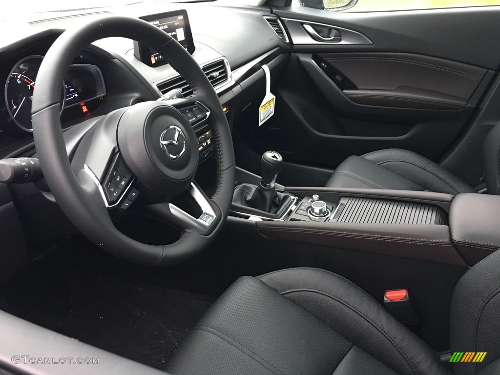 Black Interior 2017 Mazda MAZDA3 Grand Touring 5 Door Photo #118067208