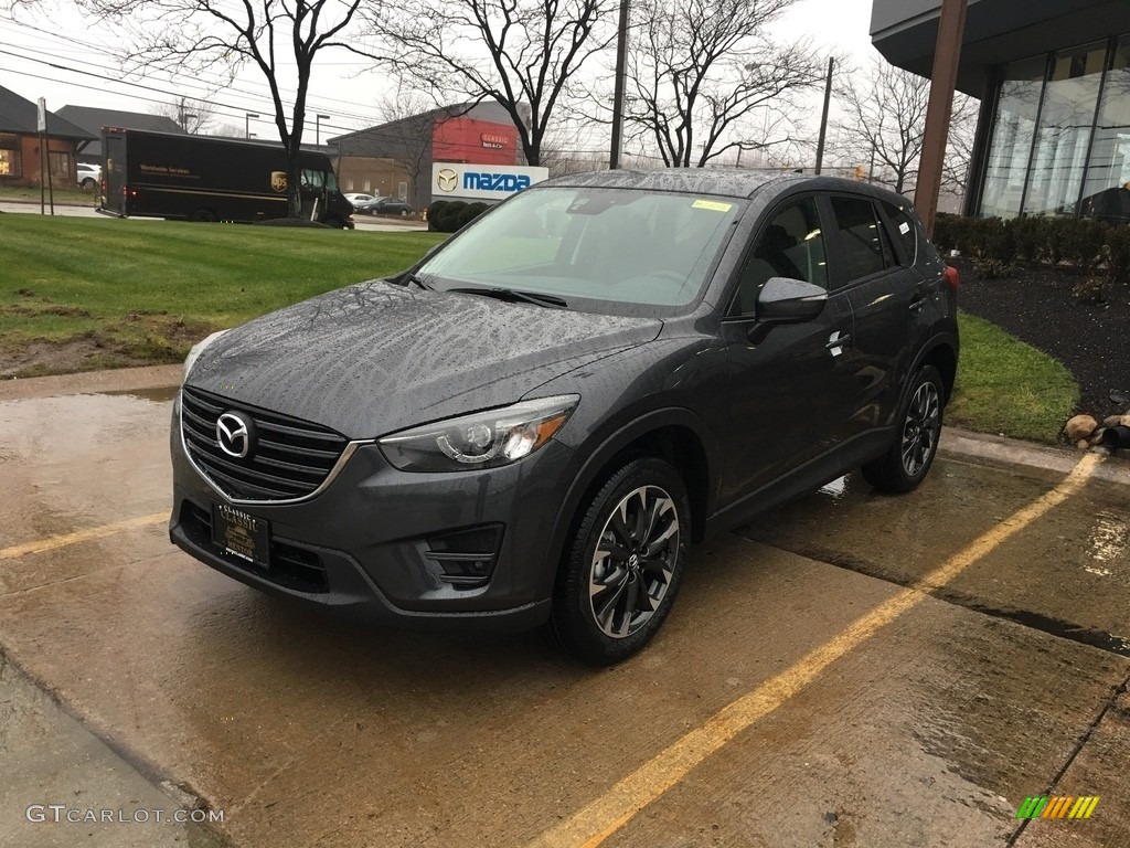 2016 CX-5 Grand Touring - Meteor Gray Mica / Black photo #1