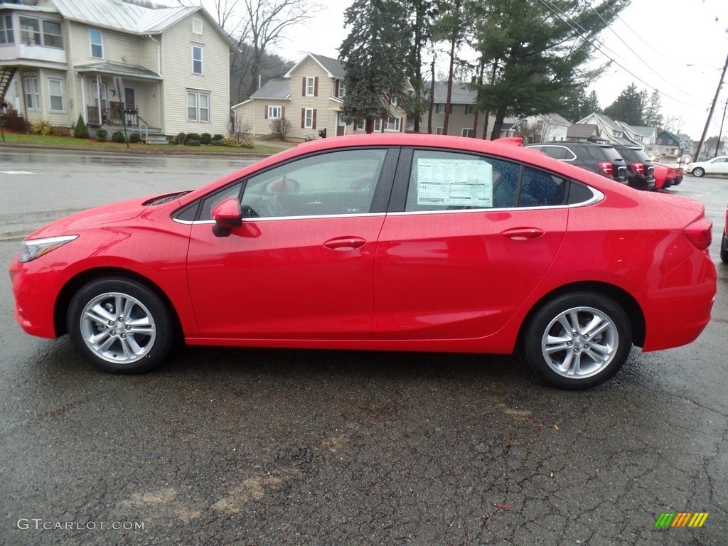 2017 Cruze LT - Red Hot / Jet Black photo #8