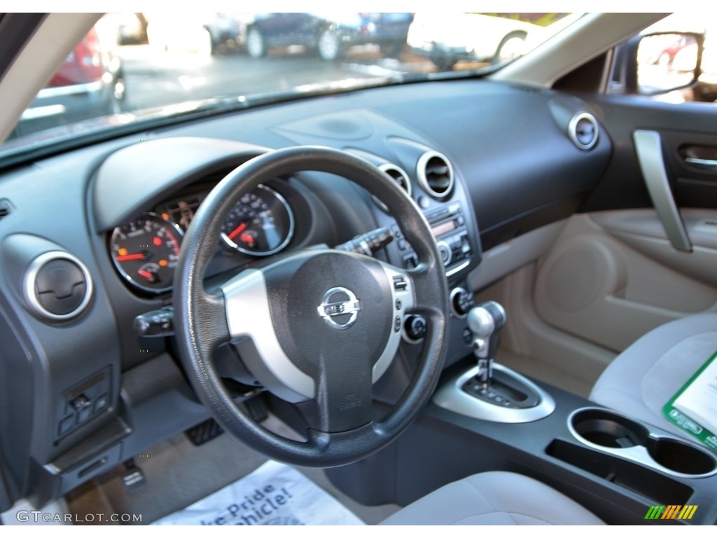 2011 Rogue SV AWD - Frosted Steel Metallic / Gray photo #5