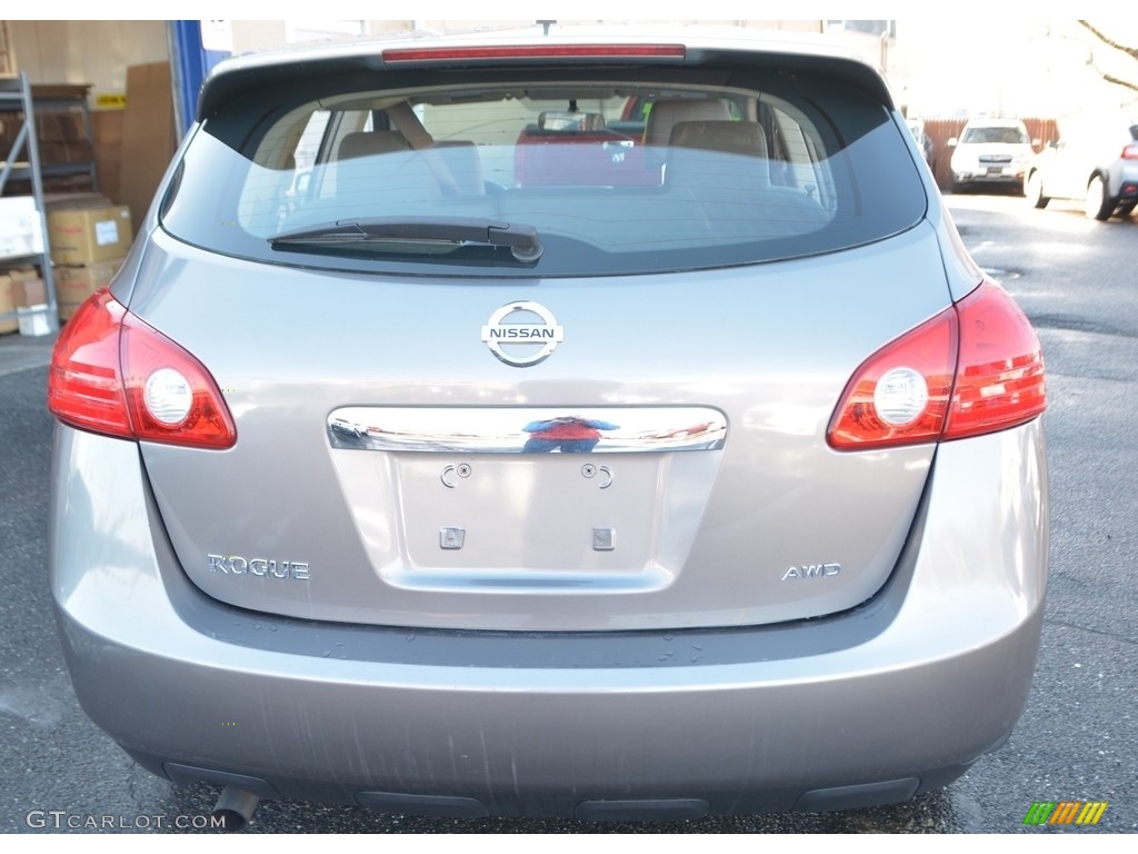 2011 Rogue SV AWD - Frosted Steel Metallic / Gray photo #7