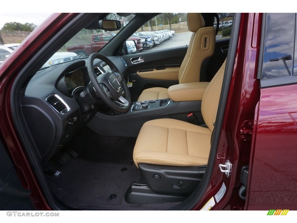 Black/Tan Interior 2017 Dodge Durango Citadel Photo #118069014