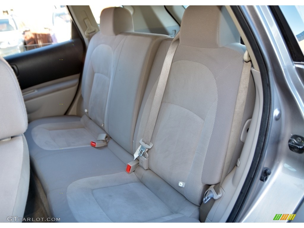 2011 Rogue SV AWD - Frosted Steel Metallic / Gray photo #15