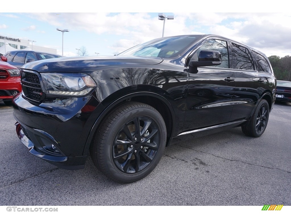 2017 Durango R/T - DB Black Crystal / Black photo #1