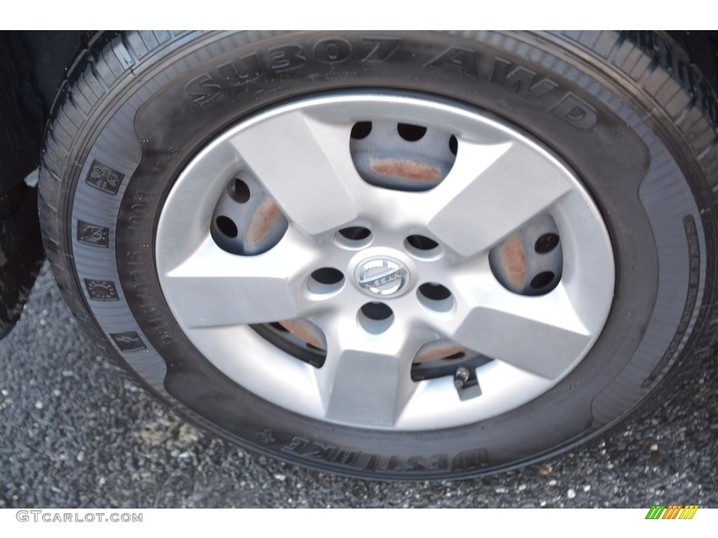 2011 Rogue SV AWD - Frosted Steel Metallic / Gray photo #21