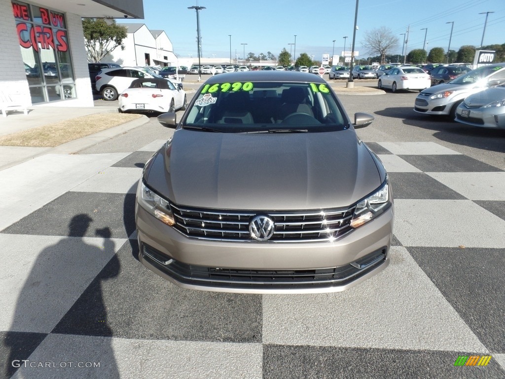 2016 Passat S Sedan - Titanium Beige / Titan Black photo #2