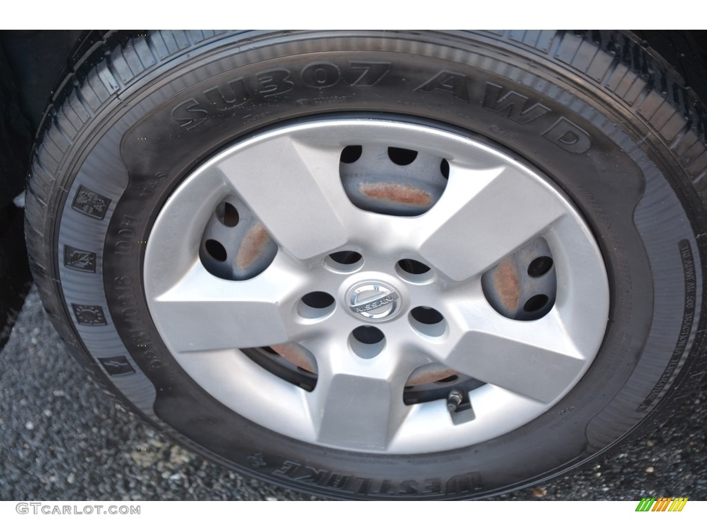 2011 Rogue SV AWD - Frosted Steel Metallic / Gray photo #22