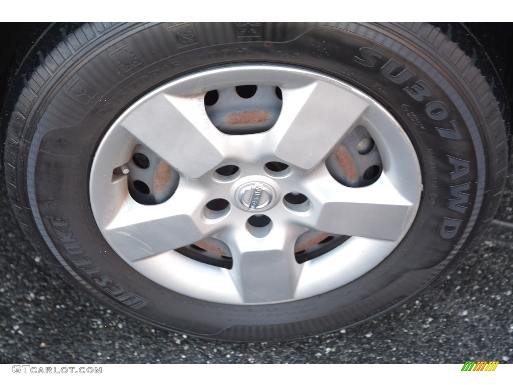 2011 Rogue SV AWD - Frosted Steel Metallic / Gray photo #24