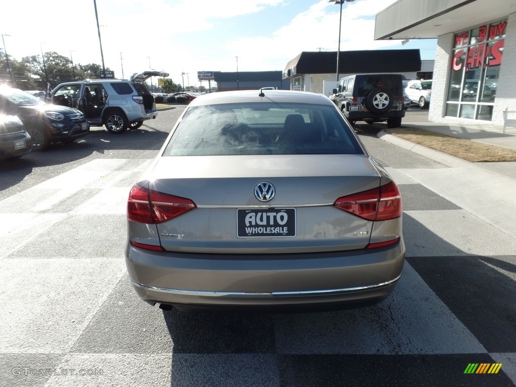 2016 Passat S Sedan - Titanium Beige / Titan Black photo #4