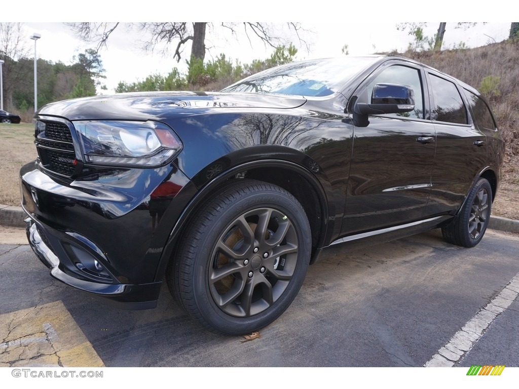 2017 Durango R/T - DB Black Crystal / Black photo #1