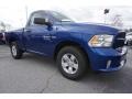 2017 Blue Streak Pearl Ram 1500 Tradesman Regular Cab  photo #4