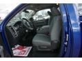 Black/Diesel Gray 2017 Ram 1500 Tradesman Regular Cab Interior Color