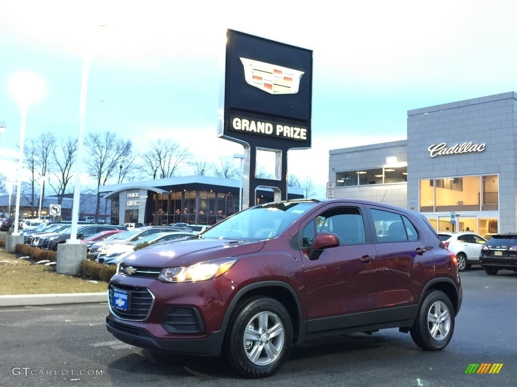 Crimson Metallic Chevrolet Trax