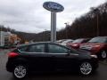 Shadow Black 2016 Ford Focus Titanium Hatch