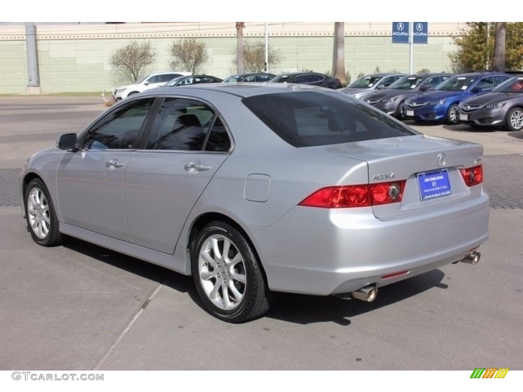 2008 TSX Sedan - Alabaster Silver Metallic / Ebony photo #5