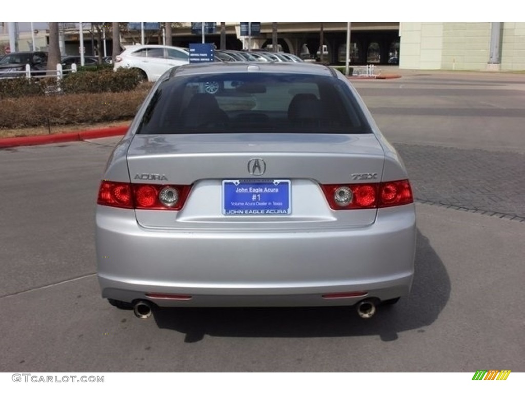 2008 TSX Sedan - Alabaster Silver Metallic / Ebony photo #6