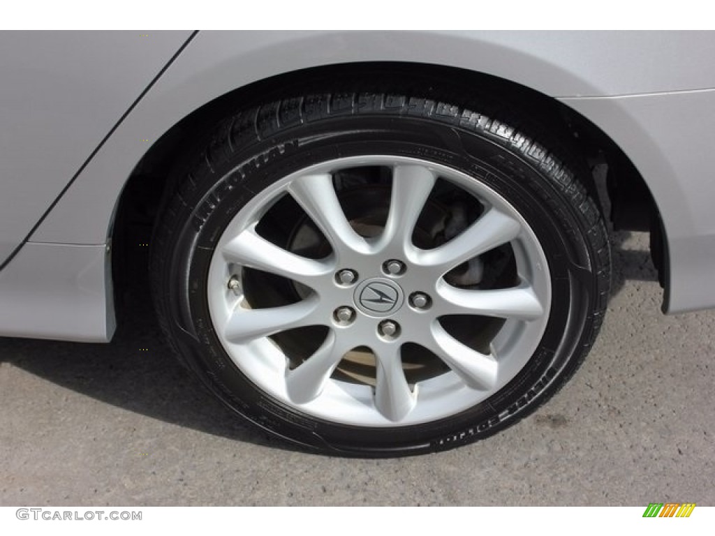 2008 TSX Sedan - Alabaster Silver Metallic / Ebony photo #13