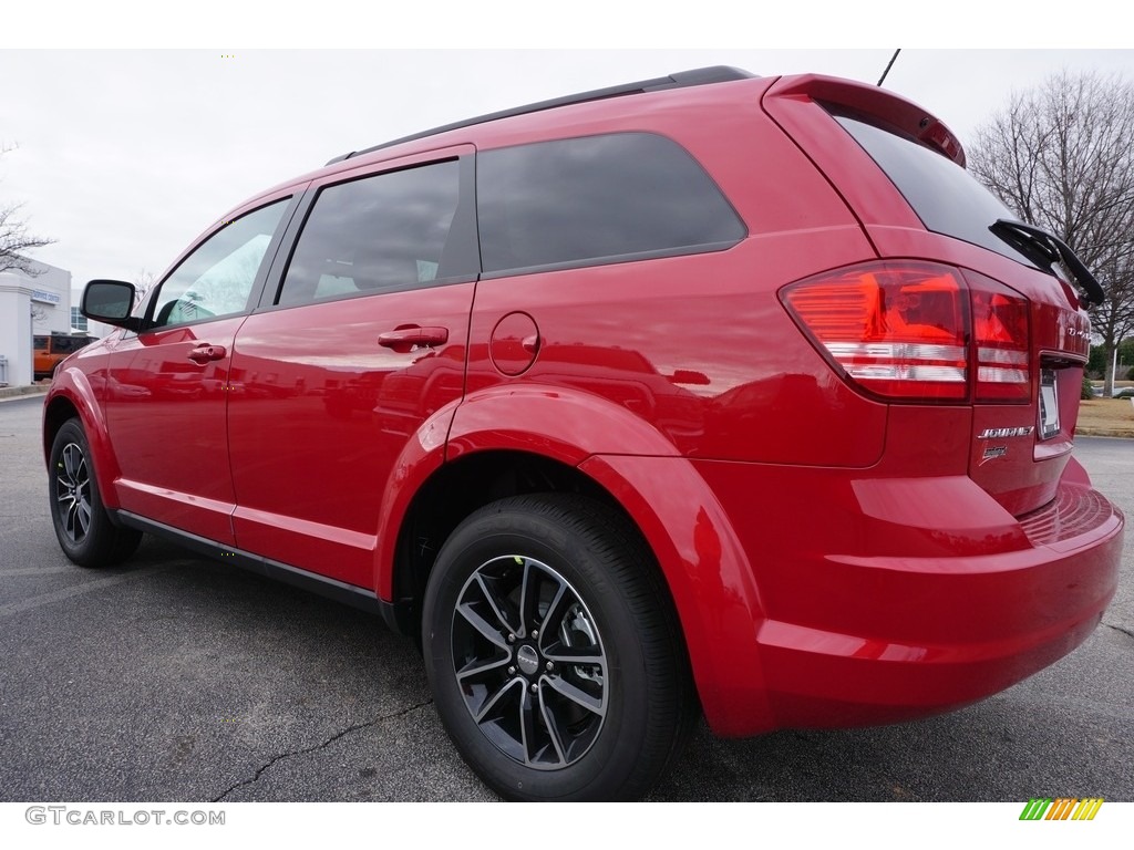 2017 Journey SE - Redline 2K / Black photo #2