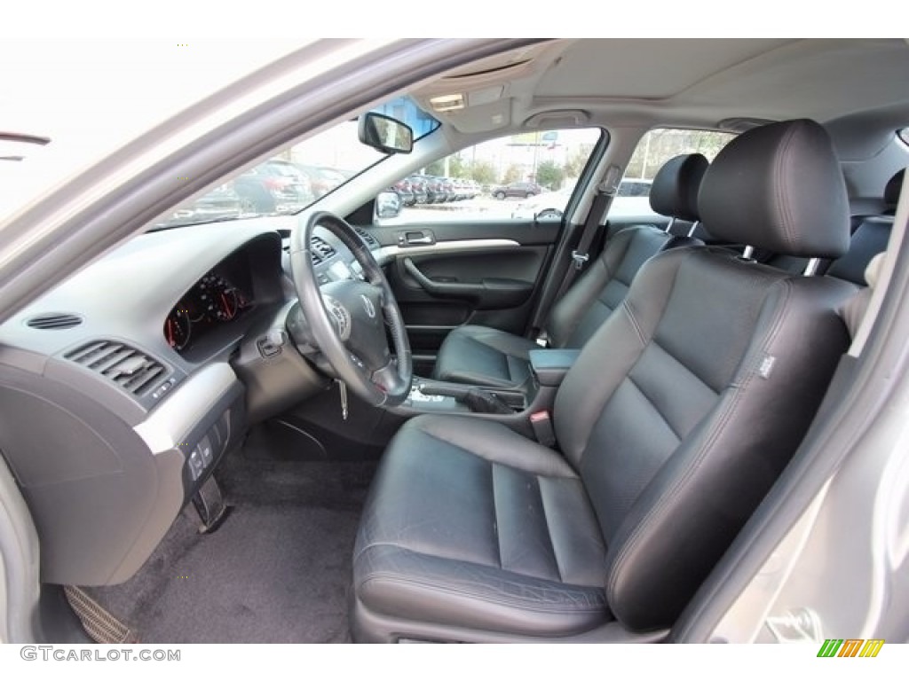 2008 TSX Sedan - Alabaster Silver Metallic / Ebony photo #17