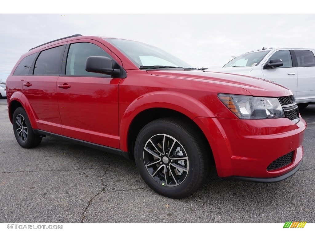 2017 Journey SE - Redline 2K / Black photo #4
